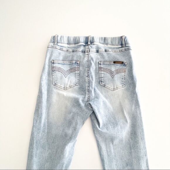 Beau Hudson // BLUE DISTRESSED DENIM JEG JEANS // Size 10 US // EUC - Picture 10 of 12